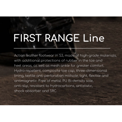 Dunlop FIRST ONE ADV EVO Low pracovni a bezpecnostni obuv černo-šedá