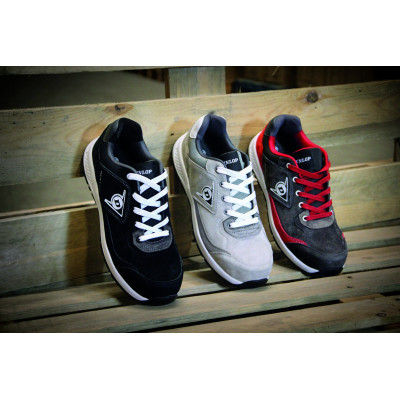 Dunlop LUKA S3 - drevené uhlie z pracovnej a bezpečnostnej obuvi