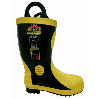 ZEMAN FIRESTAR-H F2I bottes de pompier en caoutchouc 34 cm