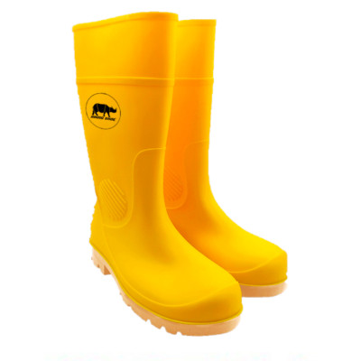 RHINO AquaMax O4 Wellington botas de borracha amarelo