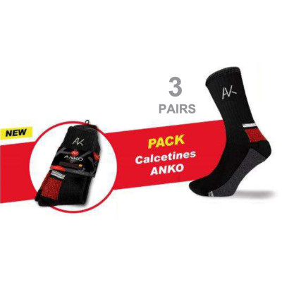 ANKO 3 PARES DE MEIAS