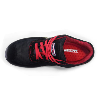 WISENT SAFETY BOTTES EN DAIM NOIR S1P