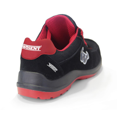 BOTAS DE CAMURÇA DE SEGURANÇA WISENT PRETAS S1P