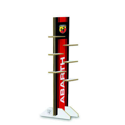 ABARTH TOWER DISPLAY - Ausstellungsturm mit 6 Plätzen (ohne Fahne)