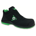 Dunlop FIRST ONE ADV High PU-PU S3 - chaussures de travail et de sécurité noir-vert
