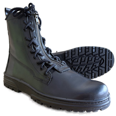 ZZM-7190 Mais acima do tornozelo botas de serviço com fecho de amarração e fecho