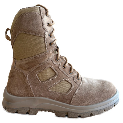 ZZM-13005 Bottes militaires et de service du désert avec fermeture éclair