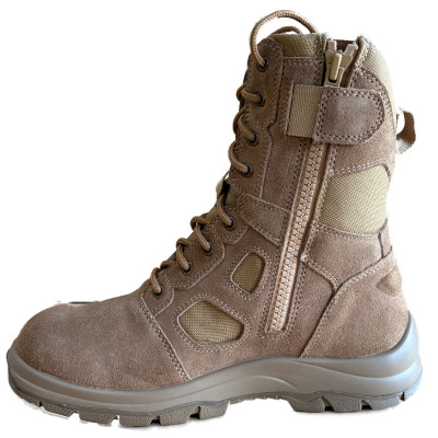 ZZM-13005 Desert Military and Service Boots with Zipper