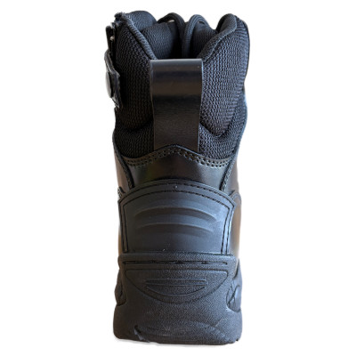 ZZM-13014 Military and service boots black with zipper