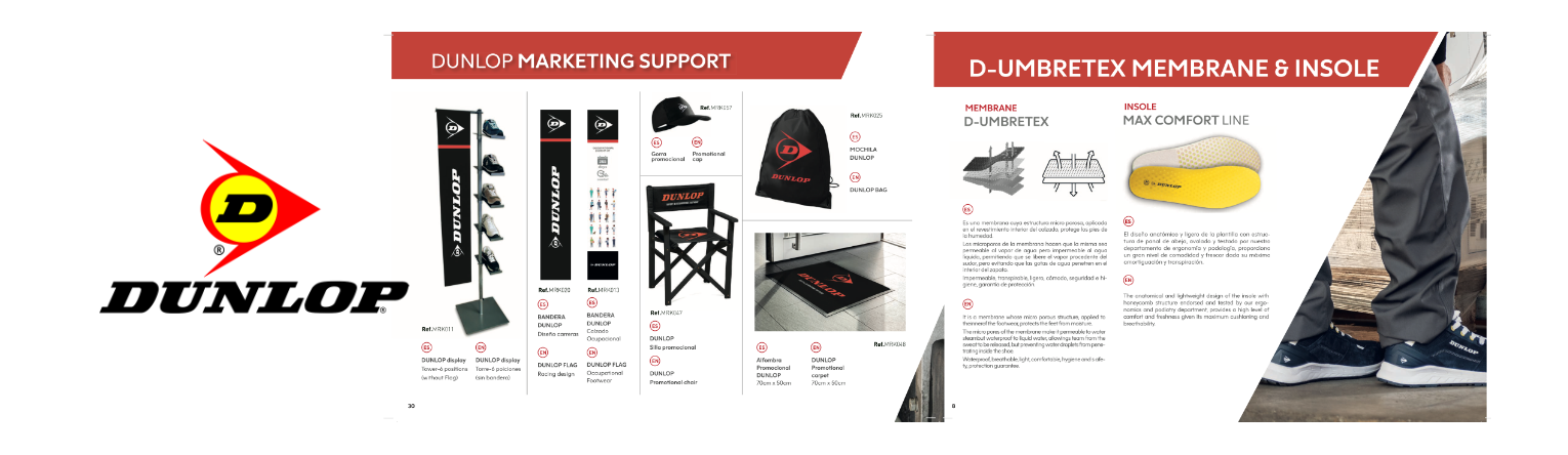 ®DUNLOP Publicité et promotion