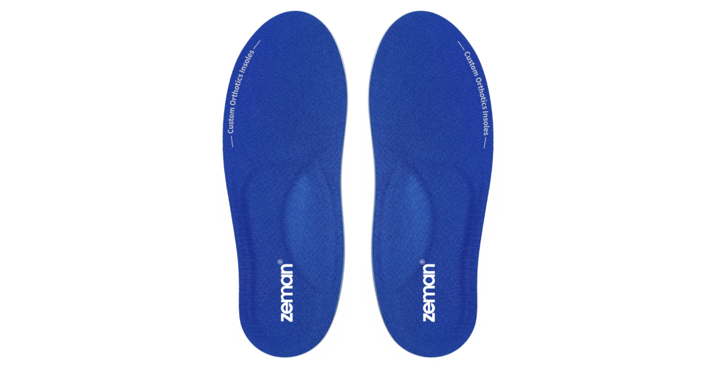 Custom-made orthopedic insoles